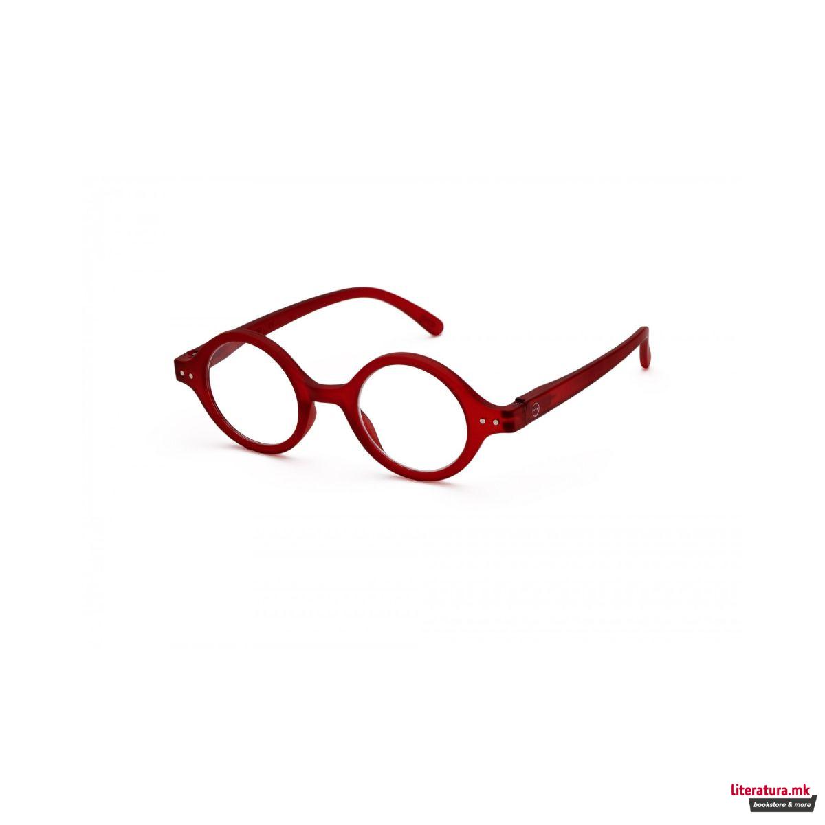 Очила за читање, #J, Red, +1