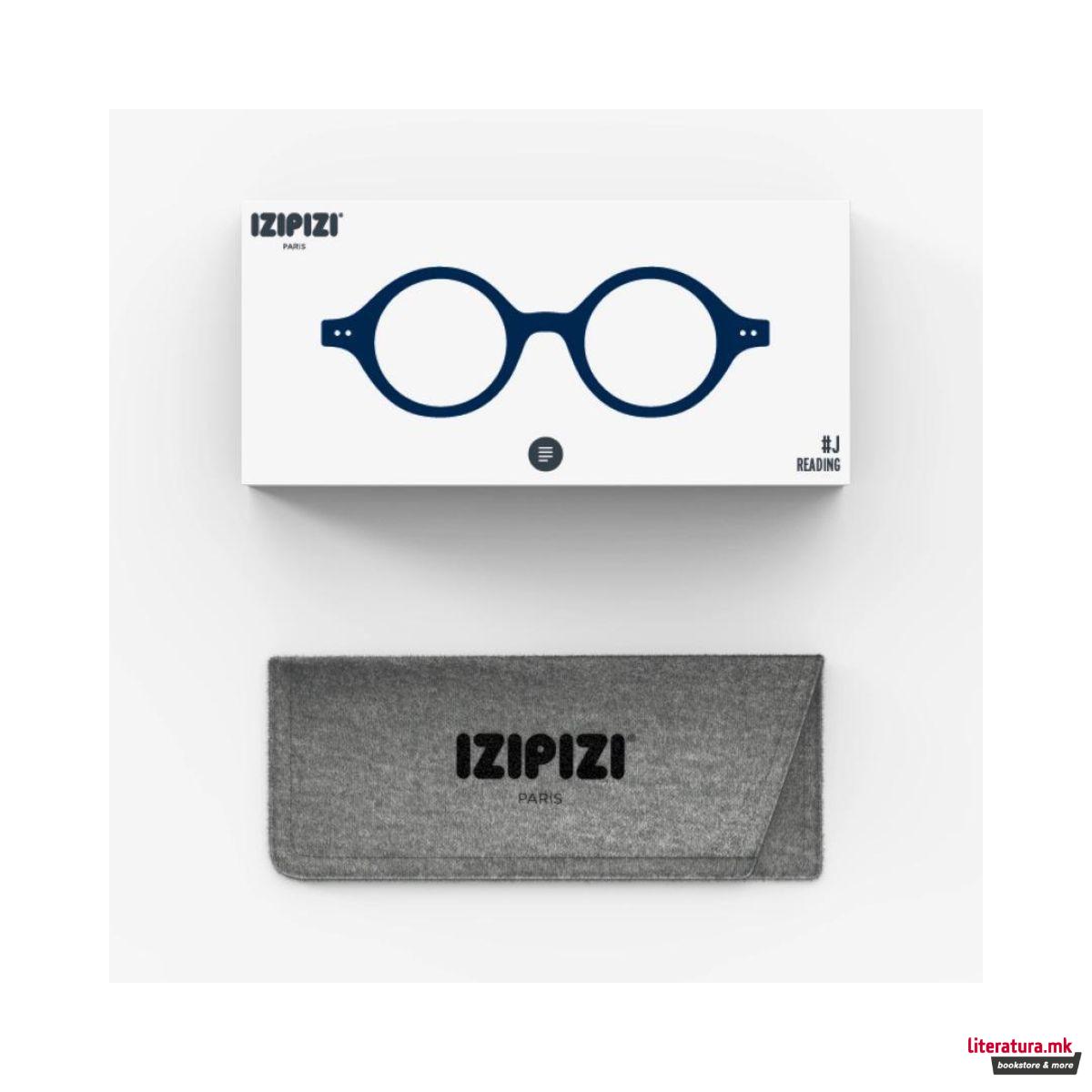 Очила за читање, #J, Navy Blue, +2
