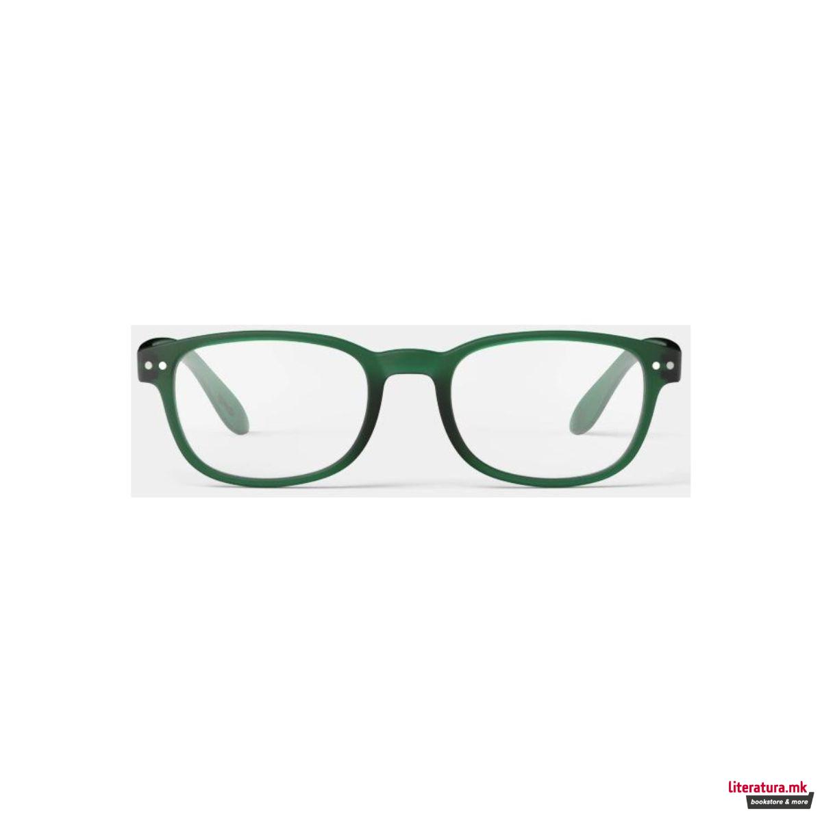 Очила за читање, #B, Green, +1