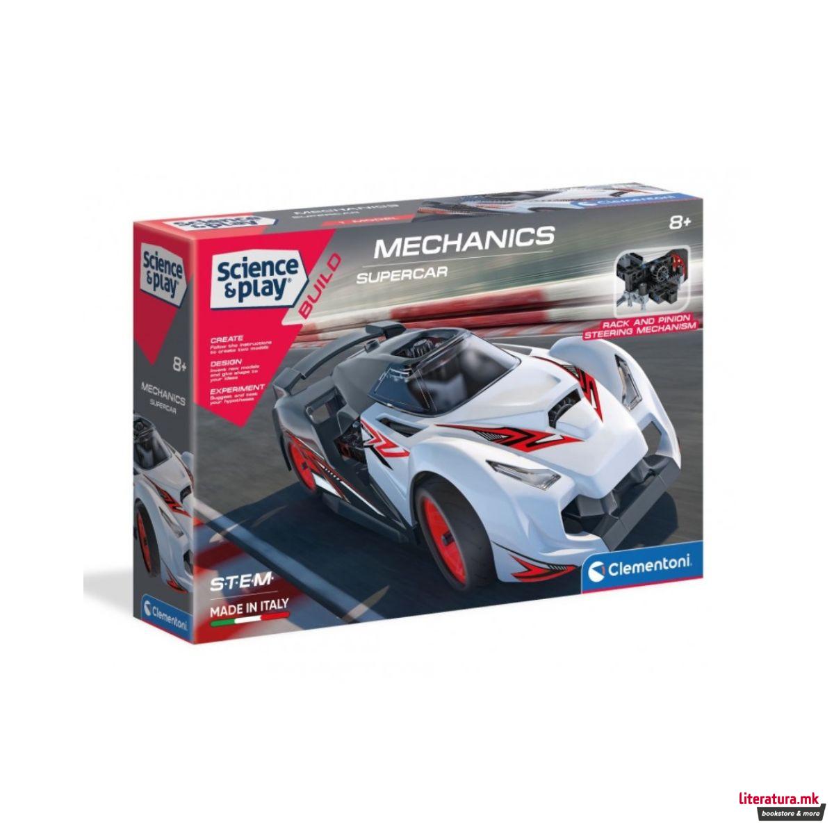 STEM-сет, Science & Play Build, Mechanics - Supercar