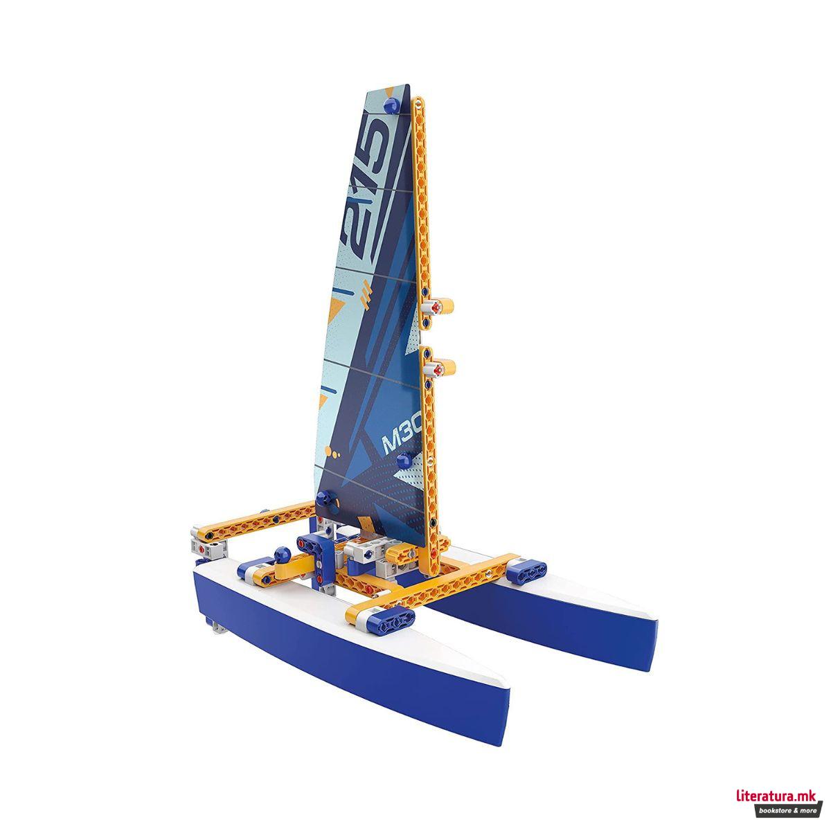 STEM-сет, Science Museum Build, Mechanics - Sailboat 