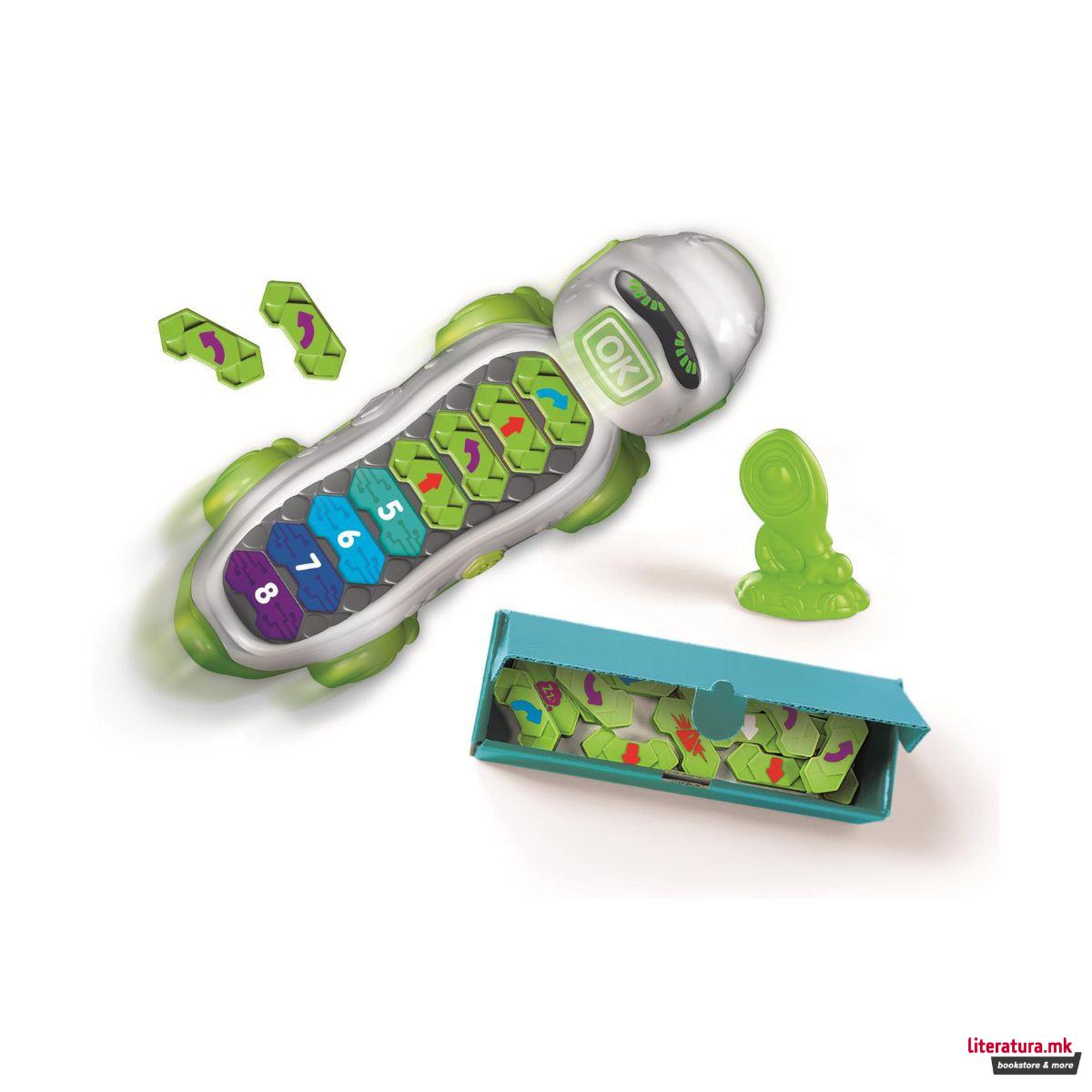 Едукативна играчка - Крокодил, Coding Lab, Coko - Programmable Crocodile Robot