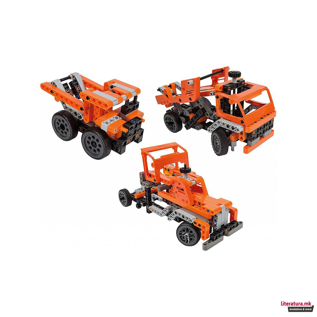 STEM-сет, Science Museum Technologic, Mechanics Laboratory - Transport Trucks 