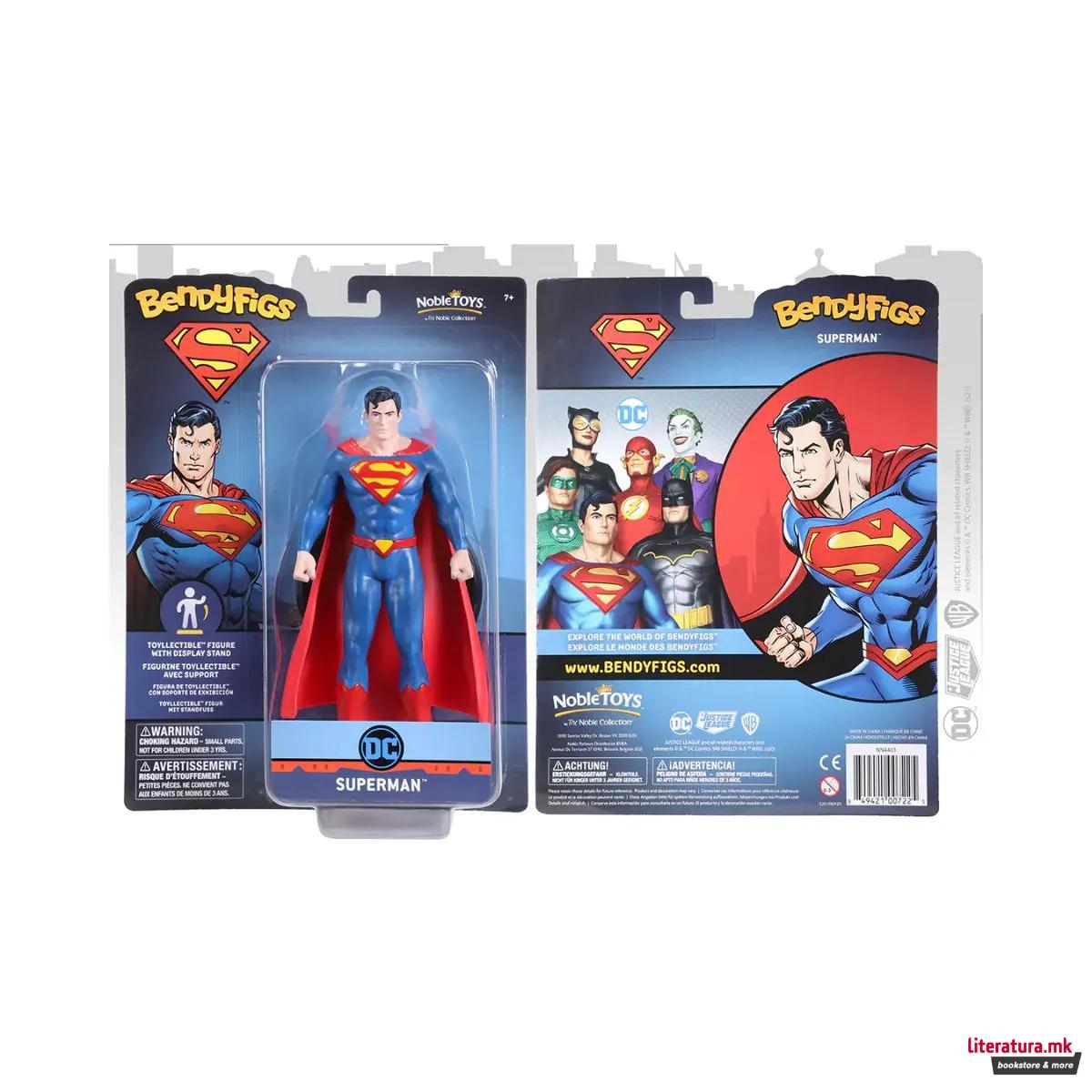 Фигура, Bendyfigs, DC - Superman