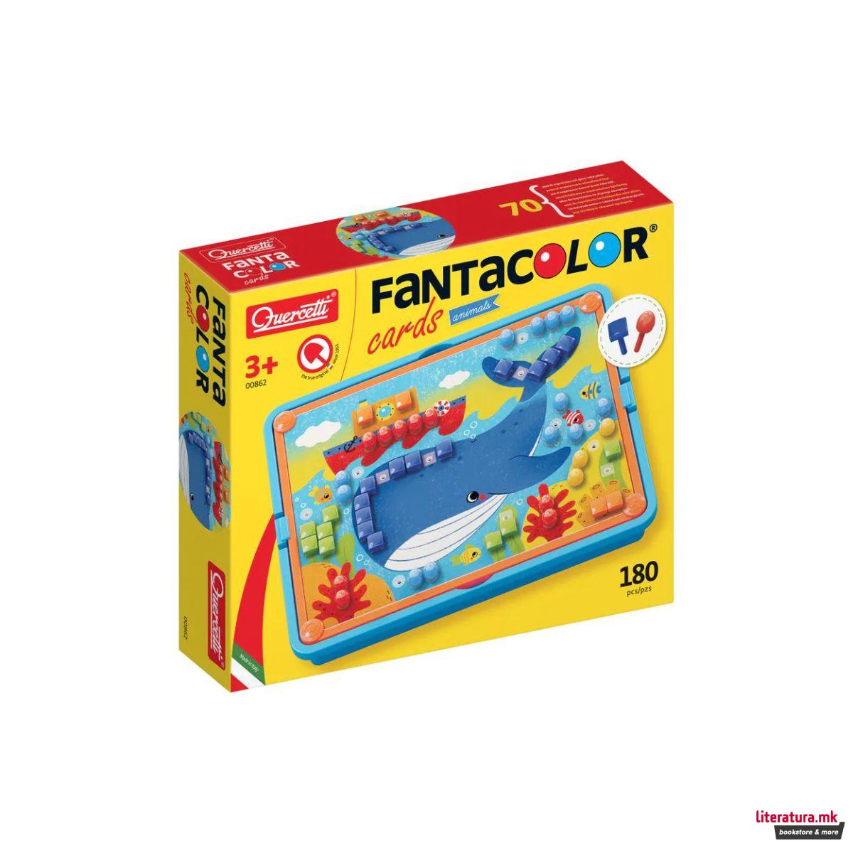 STEM сет, Fantacolor Cards - Animals, 180 пинови