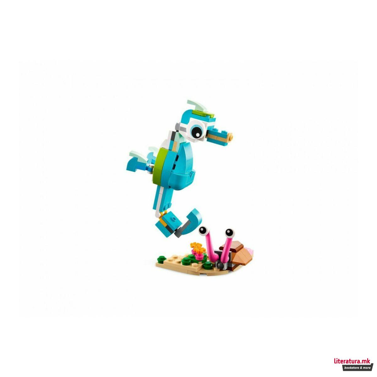 LEGO коцки, Creator 3 in 1, Dolphin and Turtle