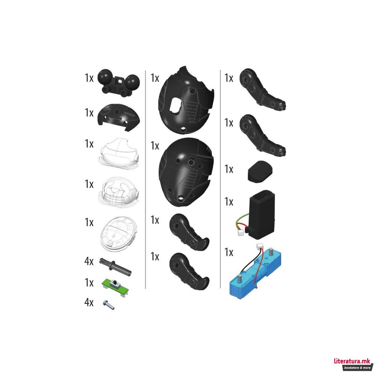 Панда робот, Science & Play, Rolling Bot 
