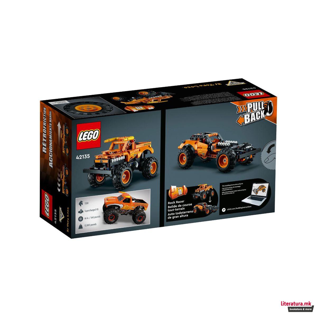 LEGO коцки, Technic, Monster Jam: El Toro Loco