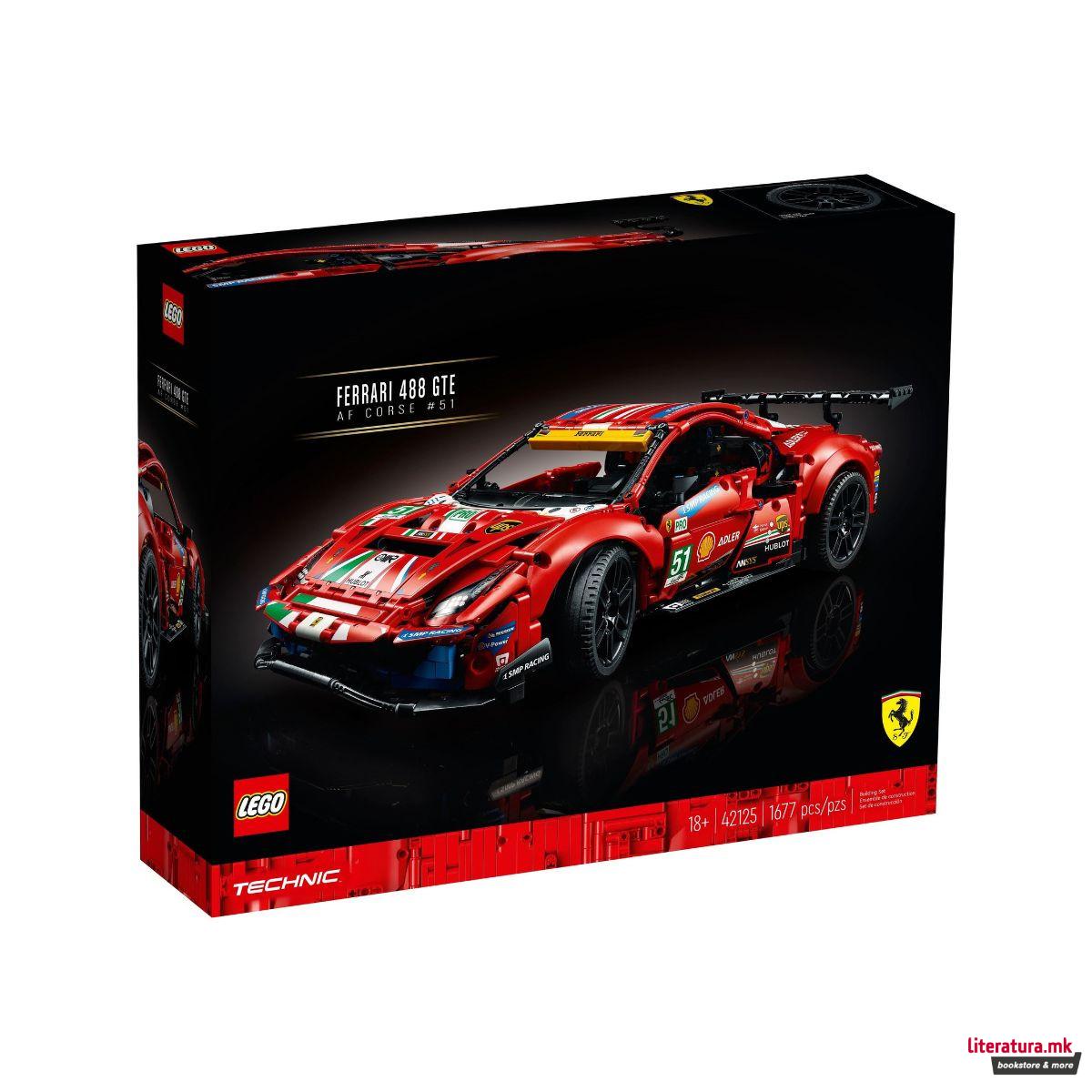 LEGO коцки, Technic, Ferrari 488 GTE 'AF Corse #51