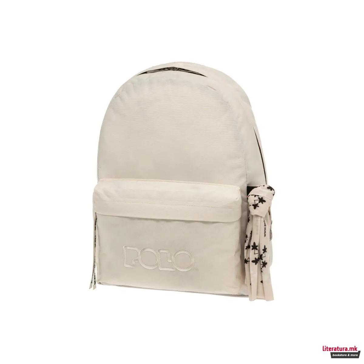 Ранец, Original Scarf, White