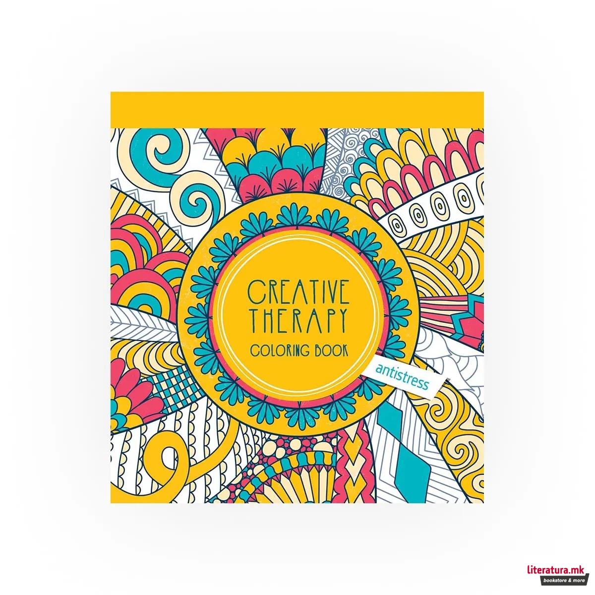 Creative Therapy Coloring Book - Antistress