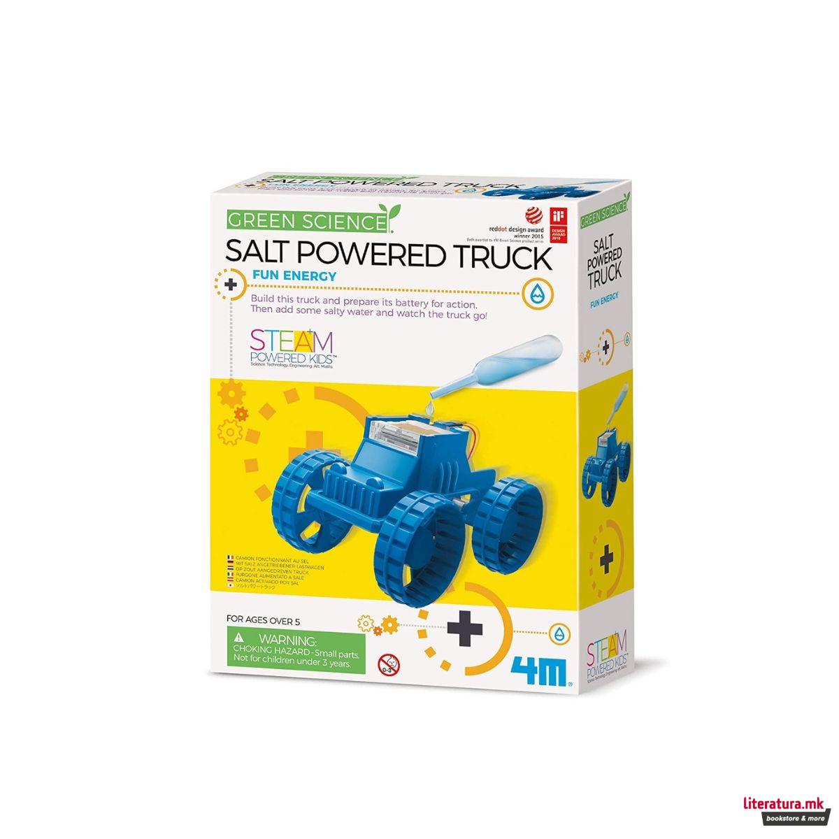 STEM сет, Green Science, Salt Powered Truck