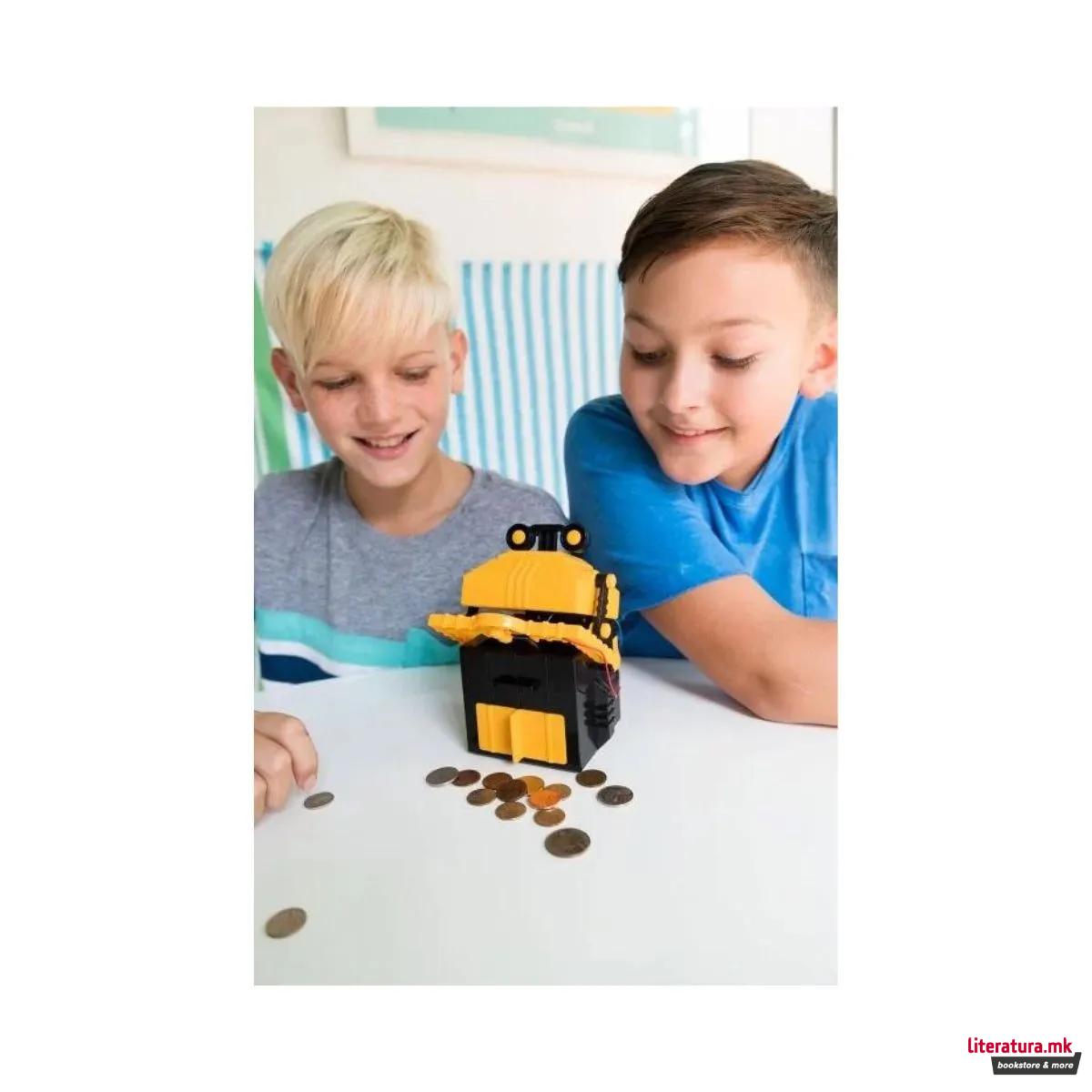 STEM сет, Kidz Robotix, Money Bank Robot 