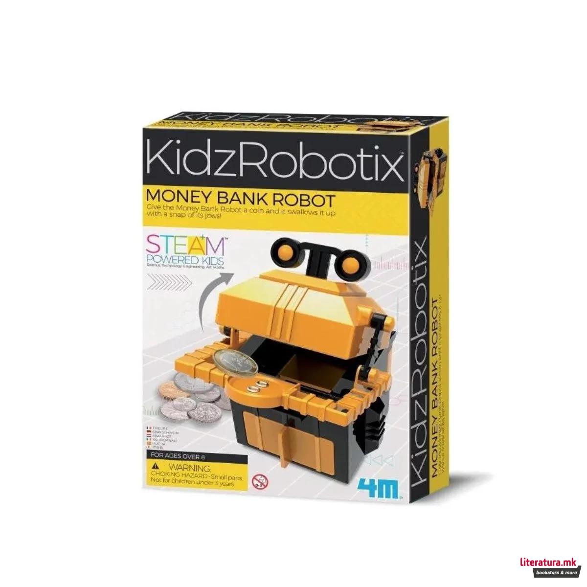 STEM сет, Kidz Robotix, Money Bank Robot 