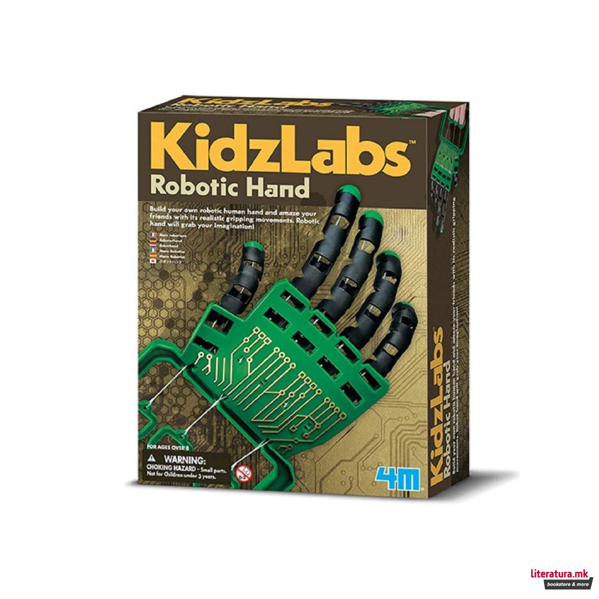 STEM сет, Kidz Labs, Robotic Hand 
