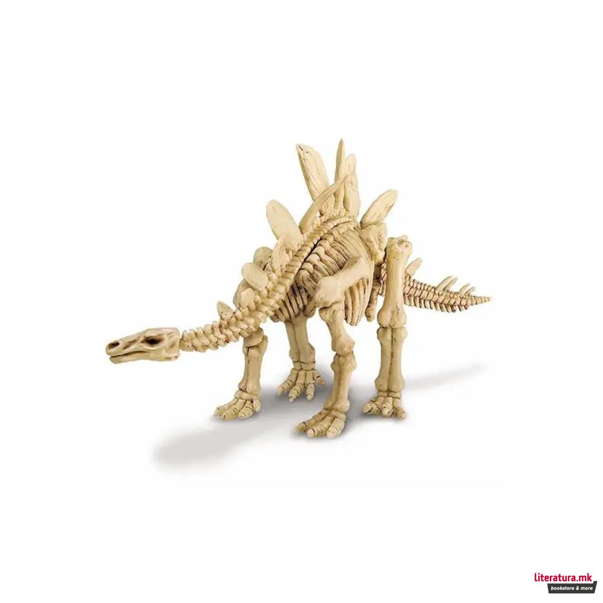 STEM сет, Kidz Labs, Dig a Dinosaur Skeleton - Stegosaurus 