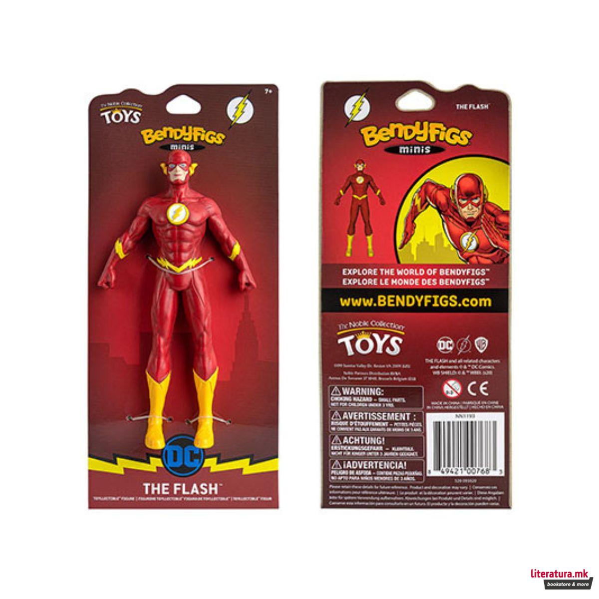 Фигура, Bendyfigs minis, DC - Flash