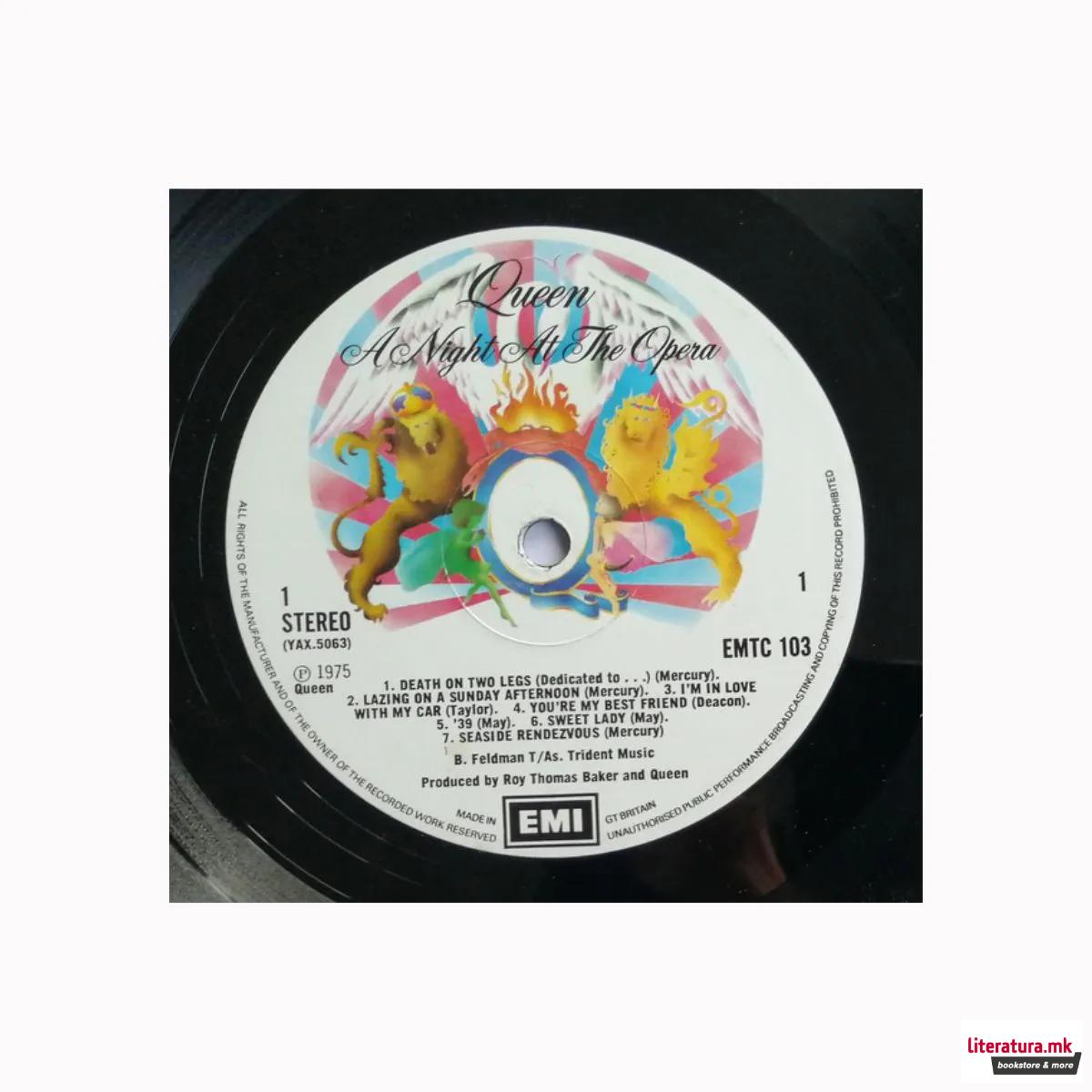 Винил, Queen - A Night at the Opera (1975)