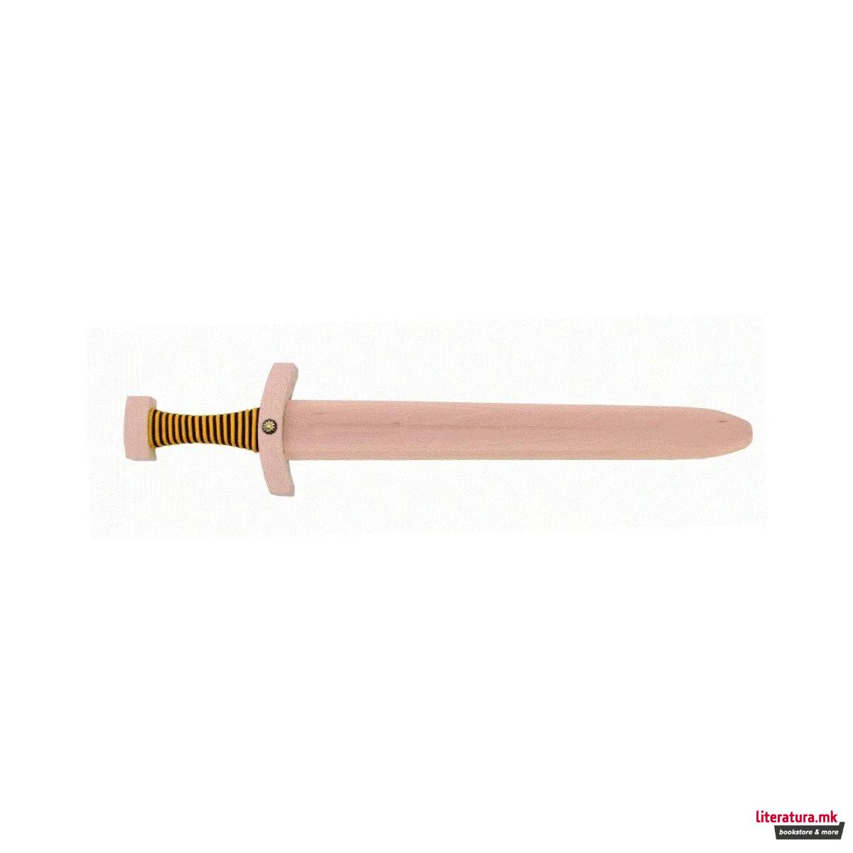 Нормански меч - црножолт, 48cm
