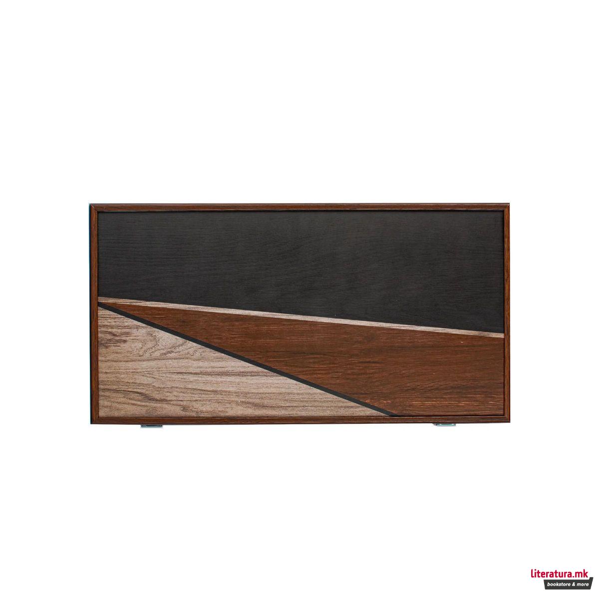Сет за табла - рачна изработка, Minimalistic Wood Design - Elegant Simplicity
