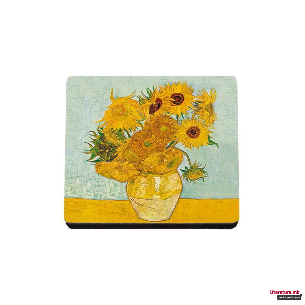 Подметач, Van Gogh - Sunflowers