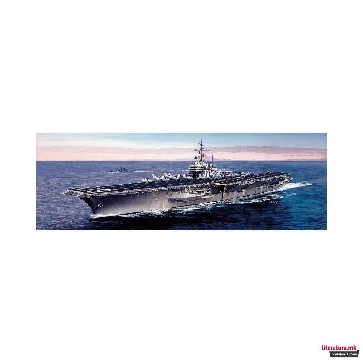 Макета, Navy, U.S.S. Saratoga CV-60, 1:720