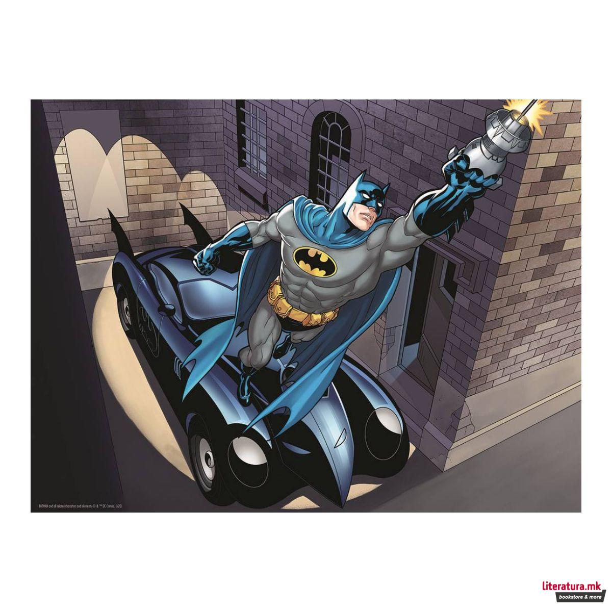 Сложувалка со 3D ефект, DC: Batman, 500 парчиња | literatura.mk