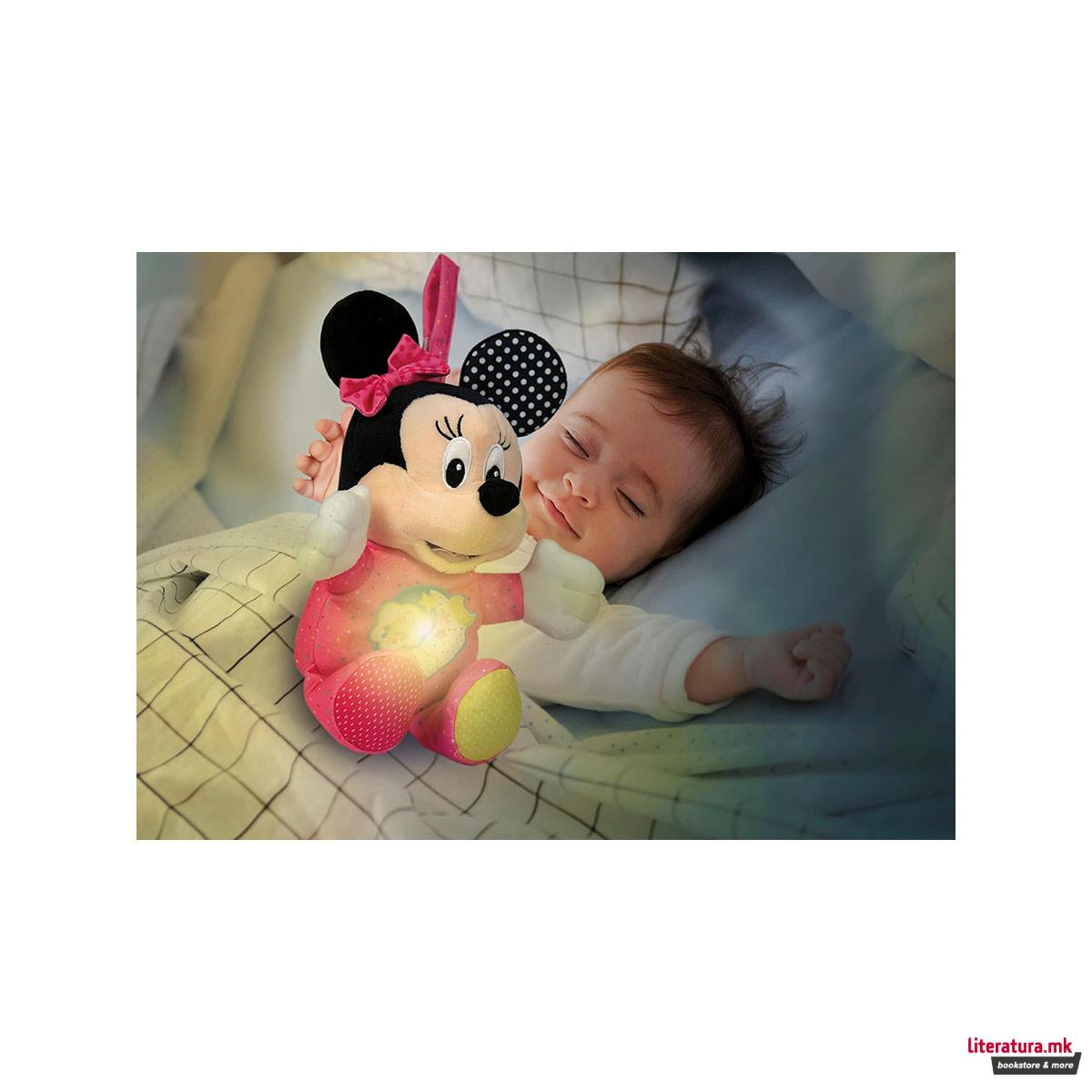 Светлечка плишана играчка, Clementoni Baby, Disney - Minnie Mouse 