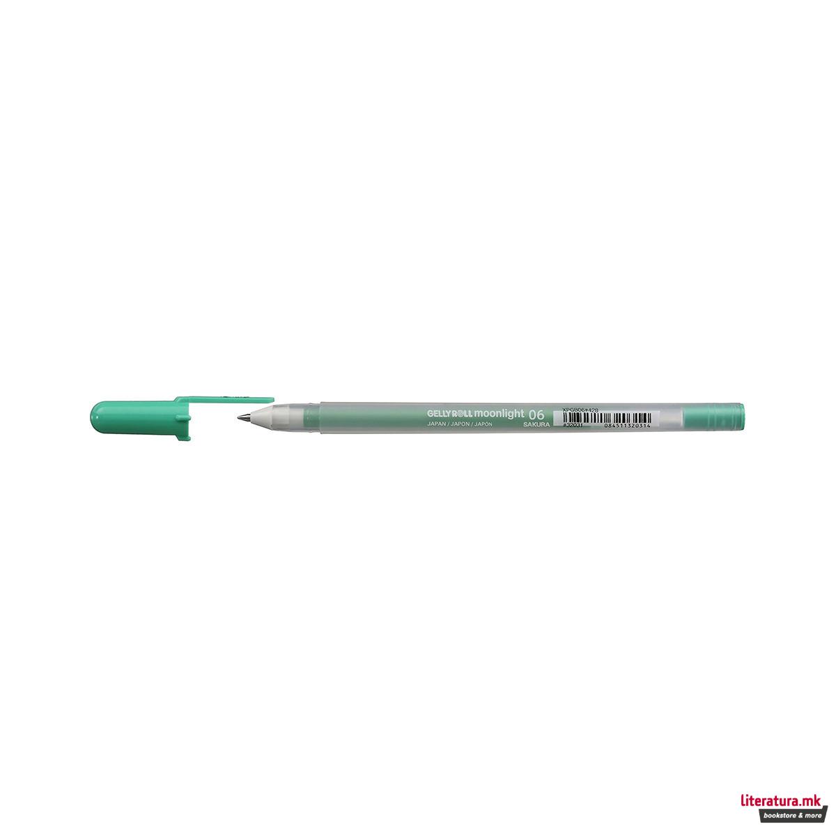Гел-ролер, Sakura, Gelly Roll - Moonlight 06, Leaf Green