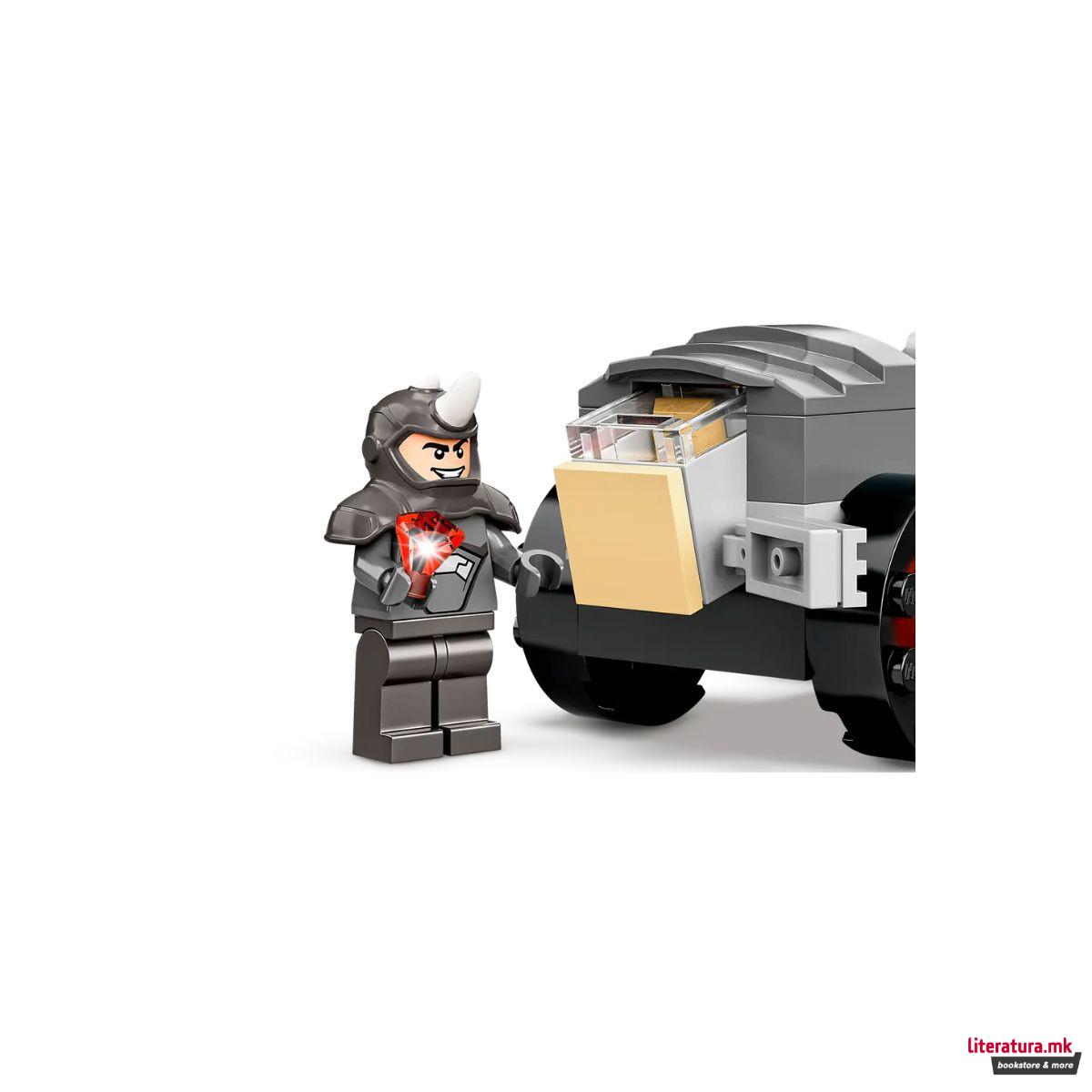 LEGO коцки, Marvel: Spidey Amazing Friends - Hulk vs. Rhino Truck Showdown