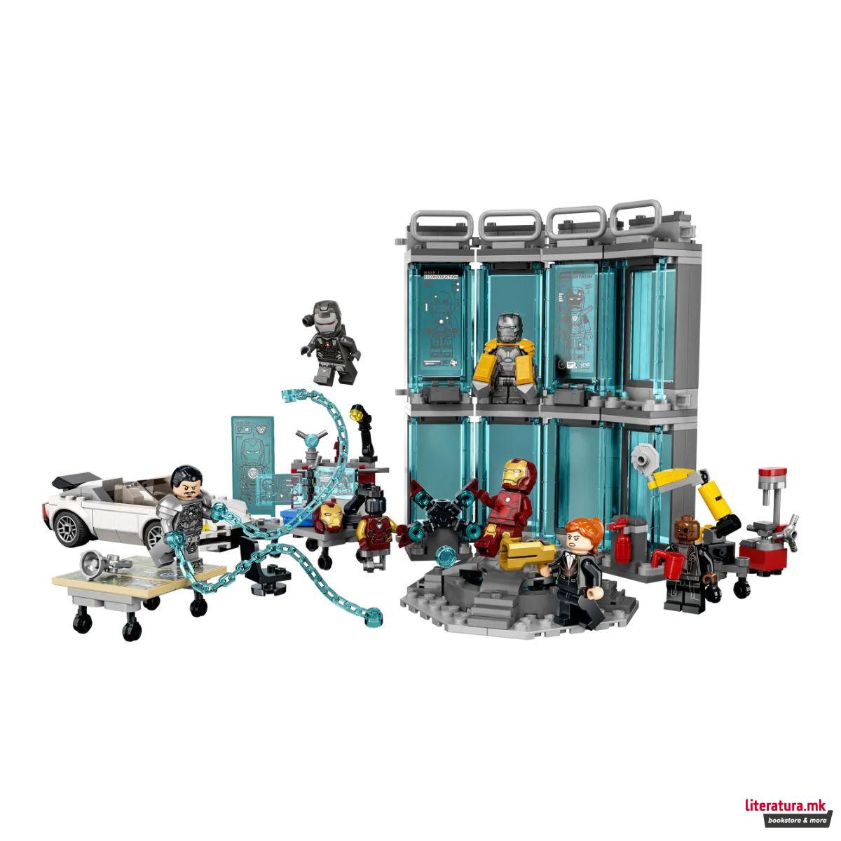 LEGO коцки, Marvel: The Infinity Saga - Iron Man Armory