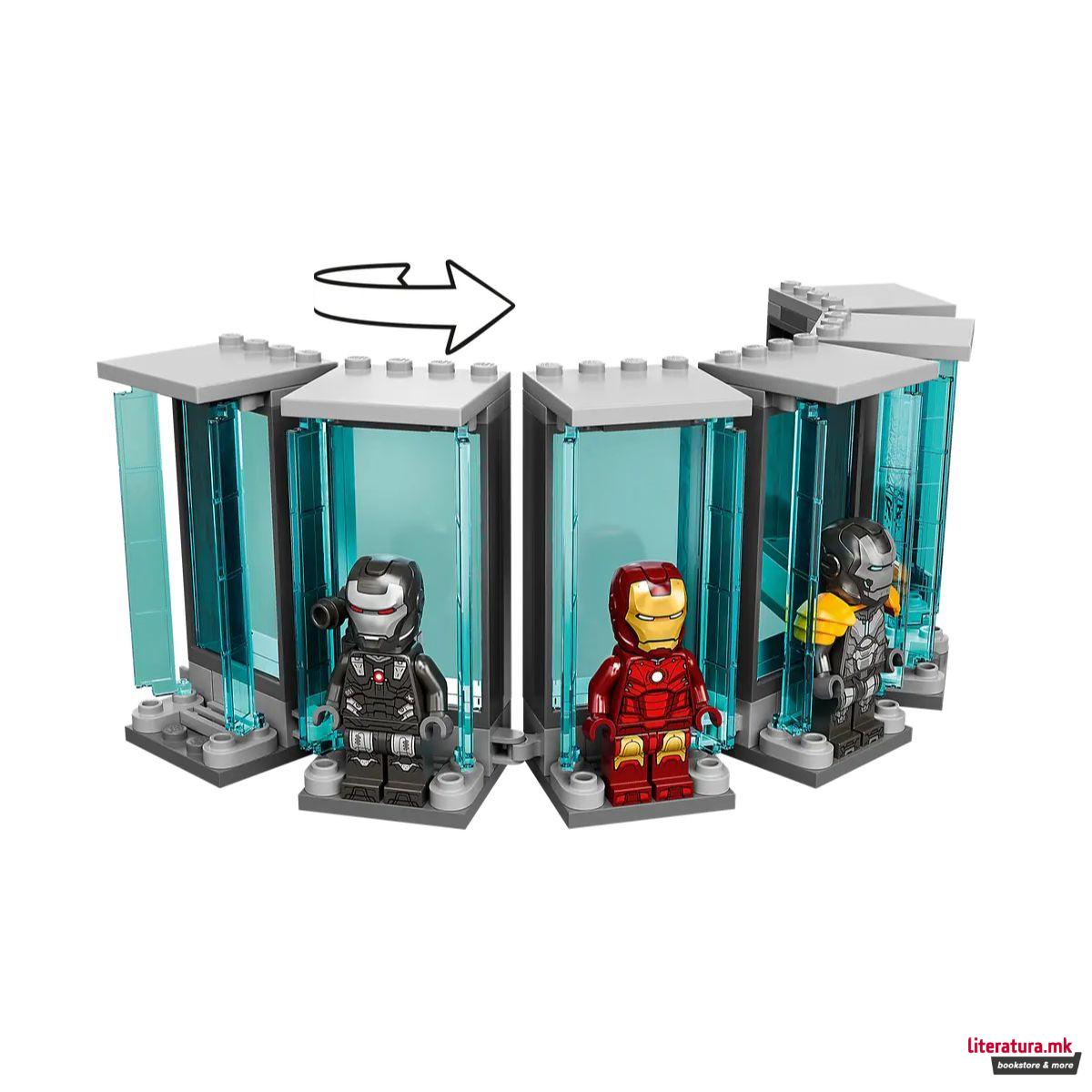 LEGO коцки, Marvel: The Infinity Saga - Iron Man Armory