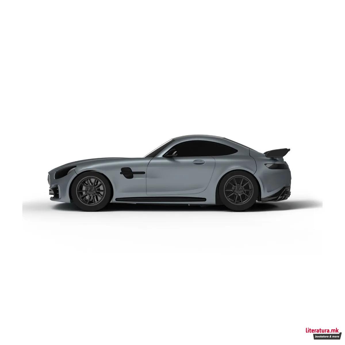 Макета, Build'n'Race, Mercedes AMG GT R - Gray, 1:43
