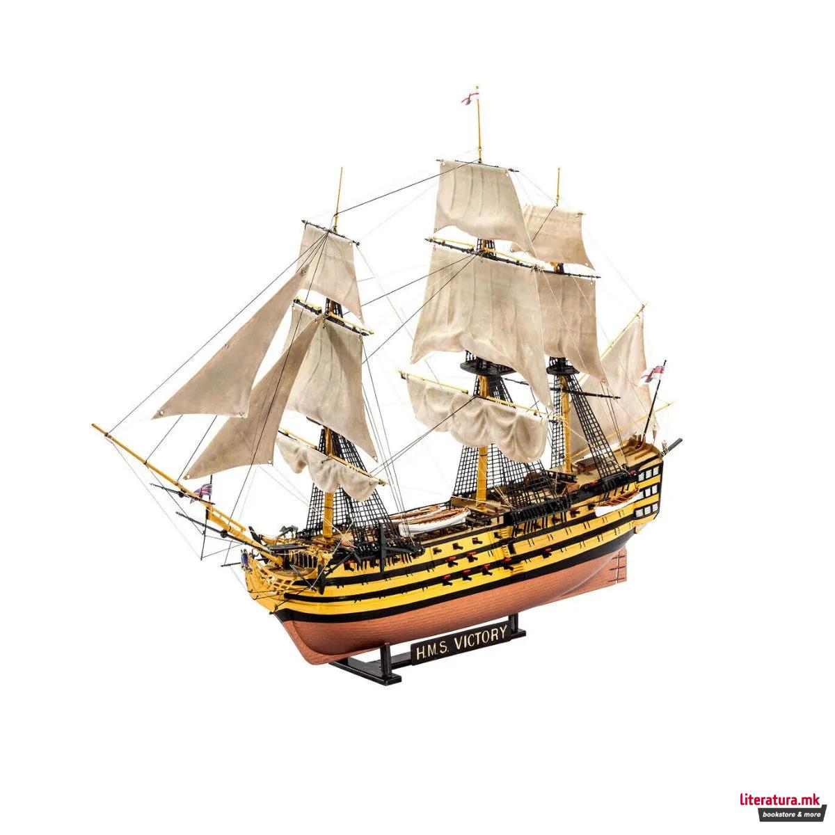 Макета, HMS Victory - Battle of Trafalgar Set, 1:225 