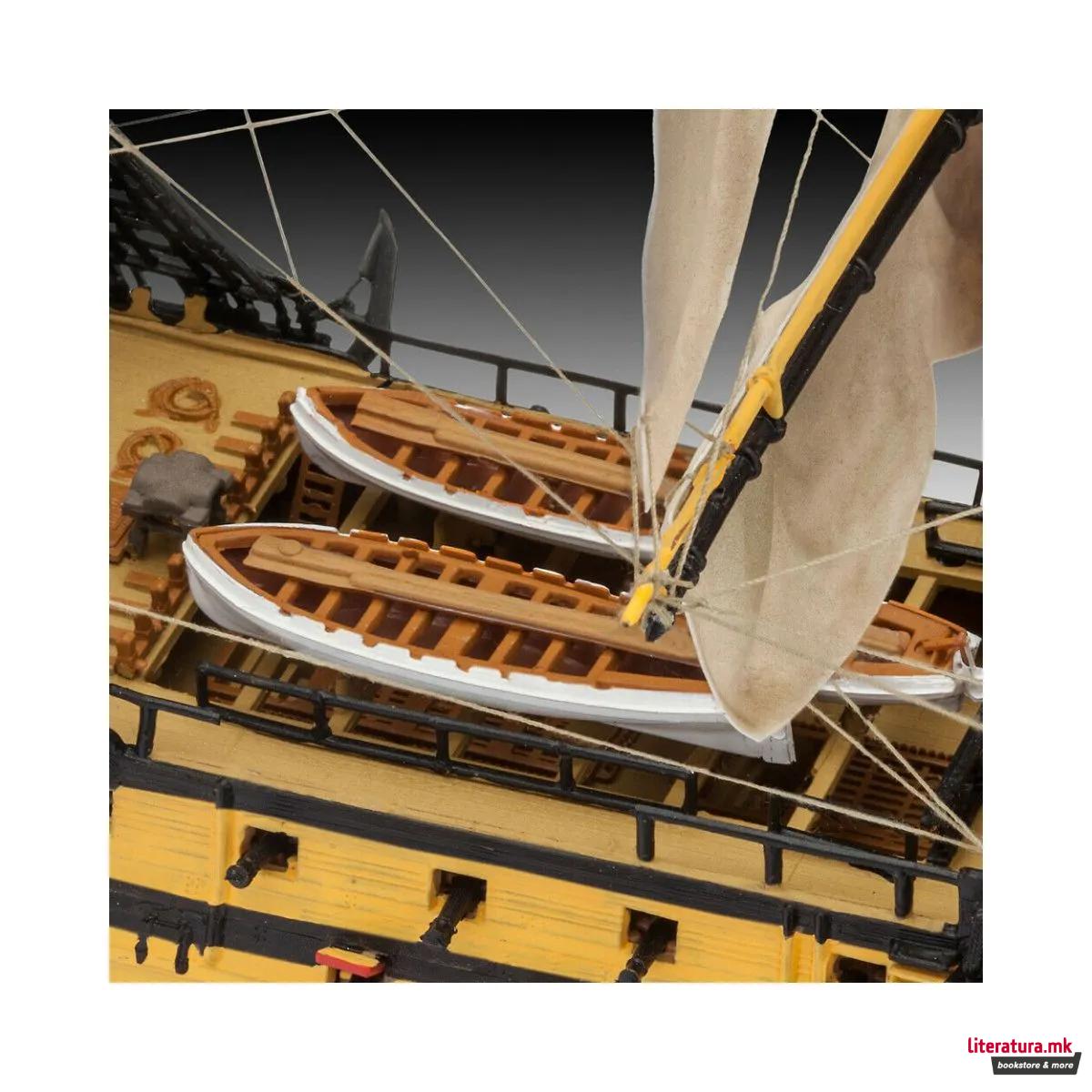 Макета, HMS Victory - Battle of Trafalgar Set, 1:225 