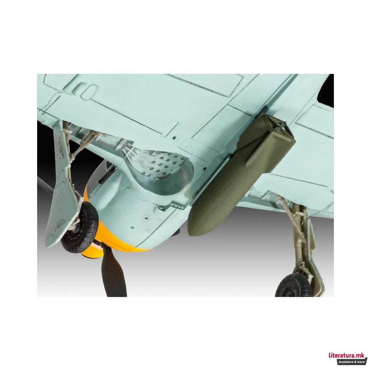 Сет макета + бои, Focke Wulf Fw190 F-8, 1:72