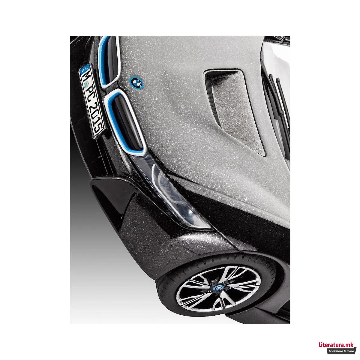 Сет макета + бои, BMW i8, 1:24