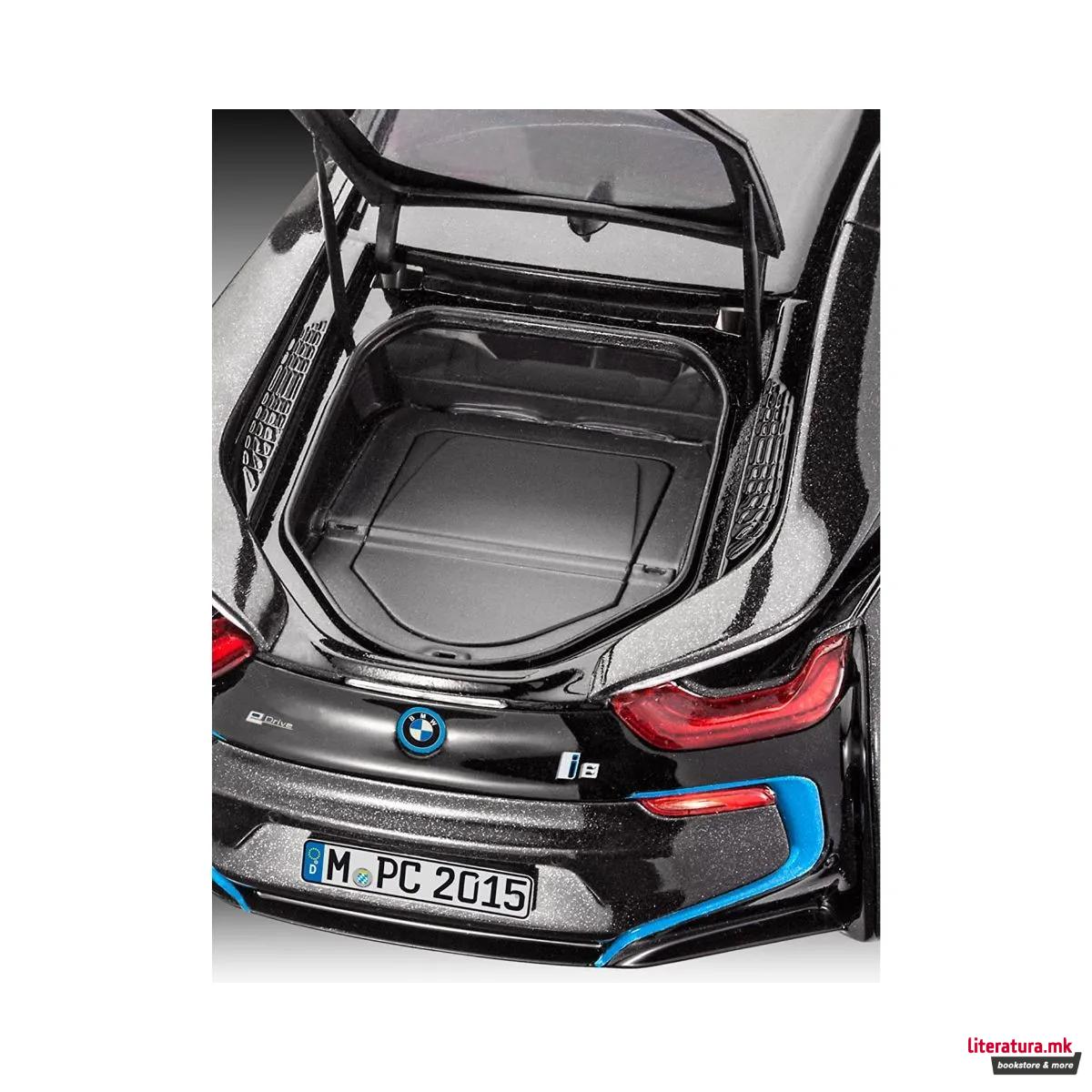 Сет макета + бои, BMW i8, 1:24