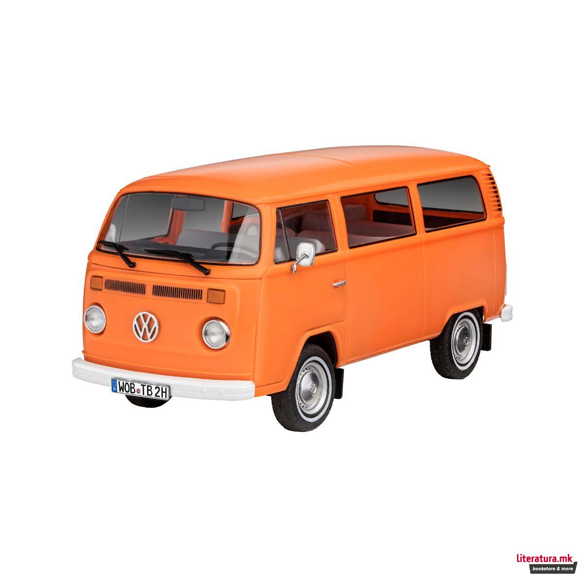 Сет макета + бои, VW T2 Bus, 1:24