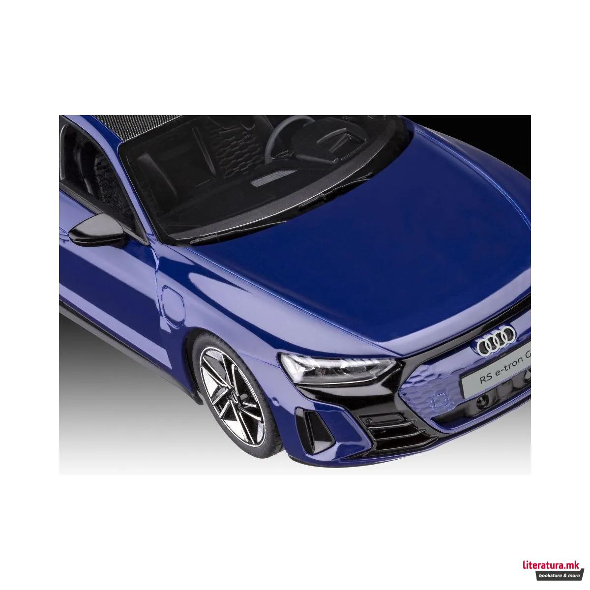 Сет макета + бои, Audi RS E-Tron GT, 1:24