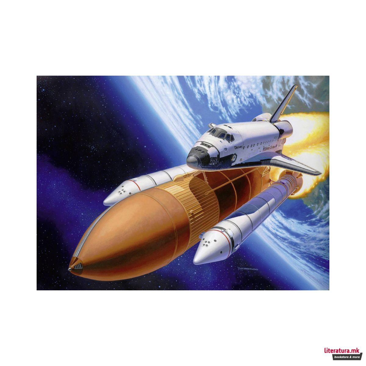 Макета, Space Shuttle Discovery & Booster, 1:144