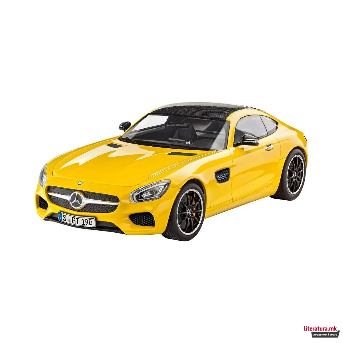 Макета, Mercedes AMG GT, 1:24