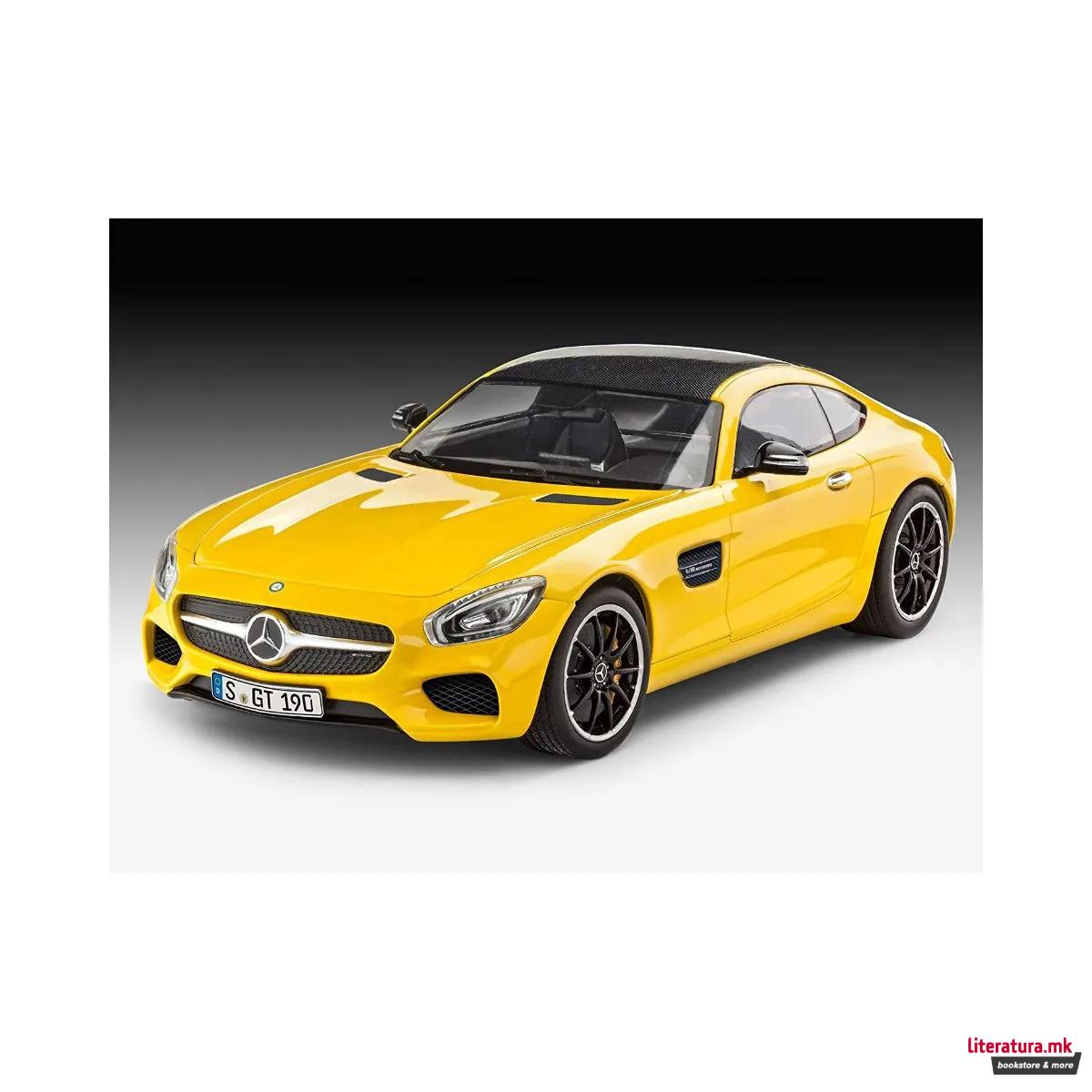 Макета, Mercedes AMG GT, 1:24