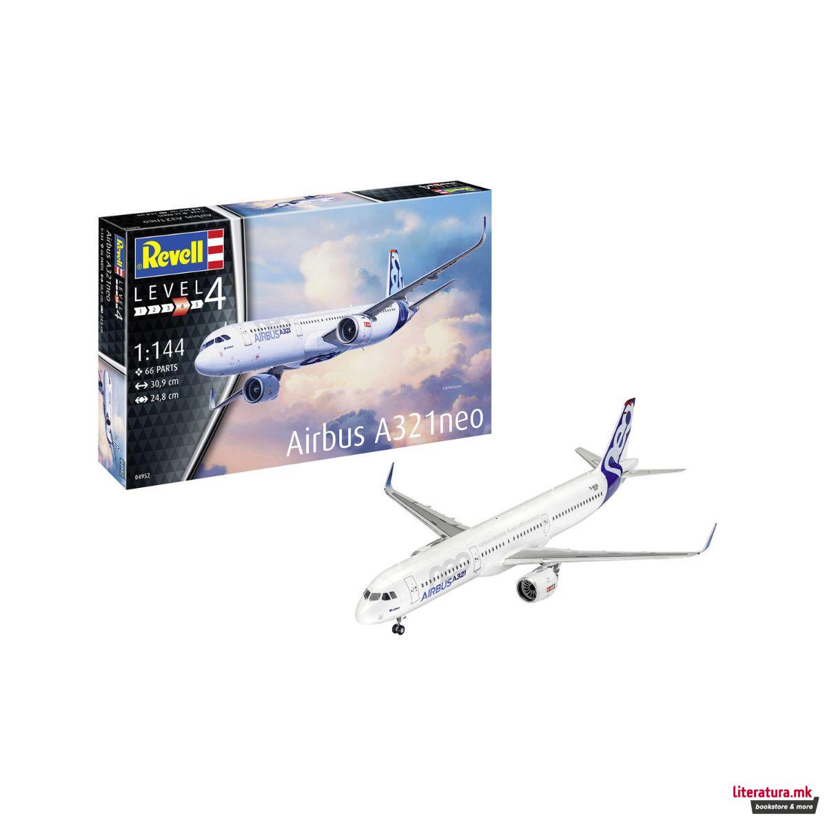 Макета, Airbus A321 Neo, 1:144