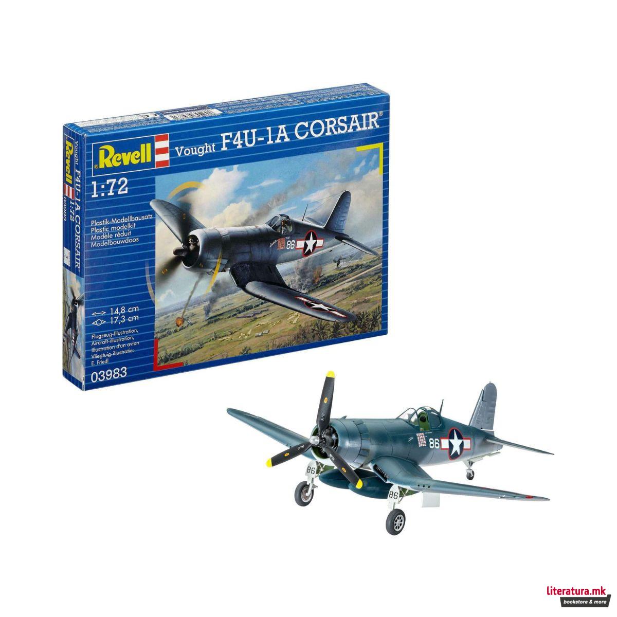 Макета, Vought F4U-1D Corsair, 1:72