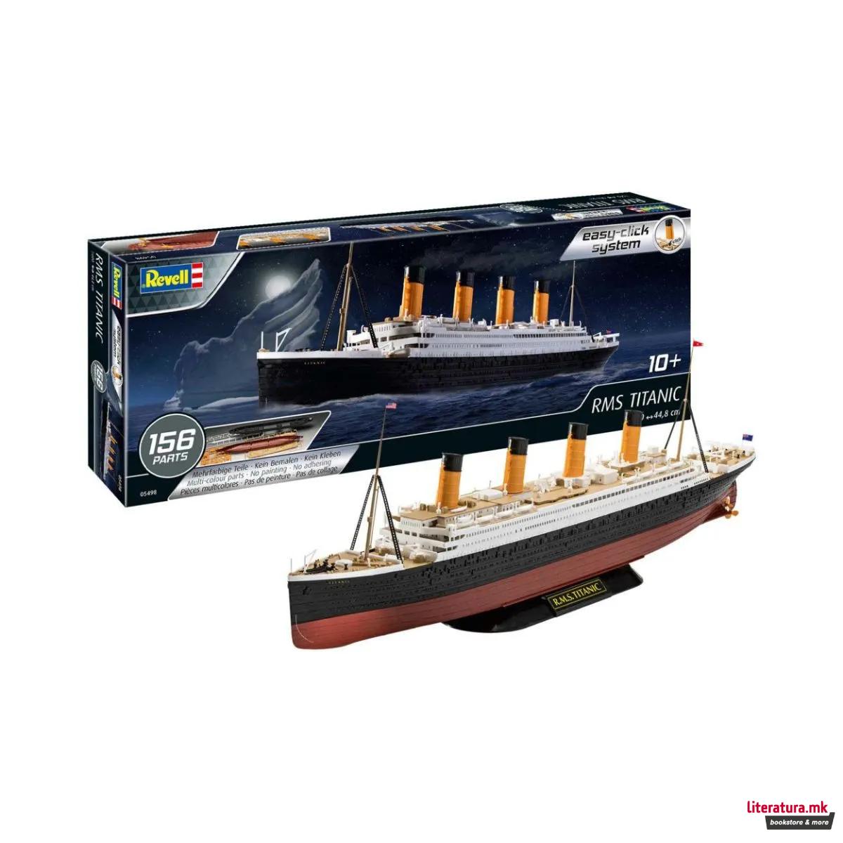 Макета, RMS Titanic, 1:600