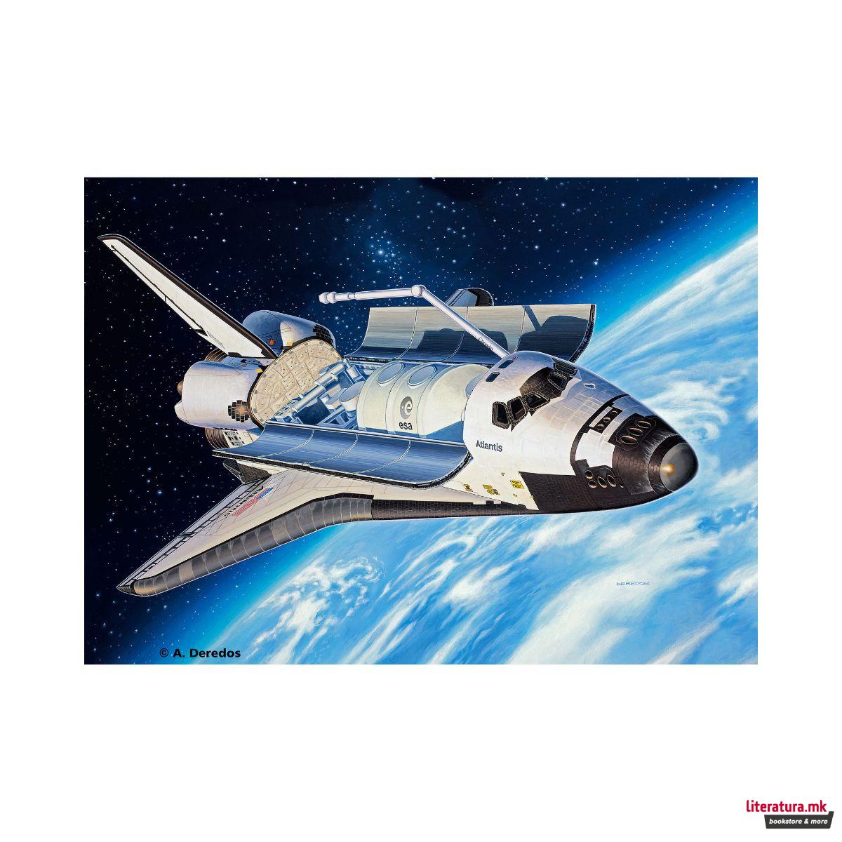 Макета, Space Shuttle Atlantis, 1:144