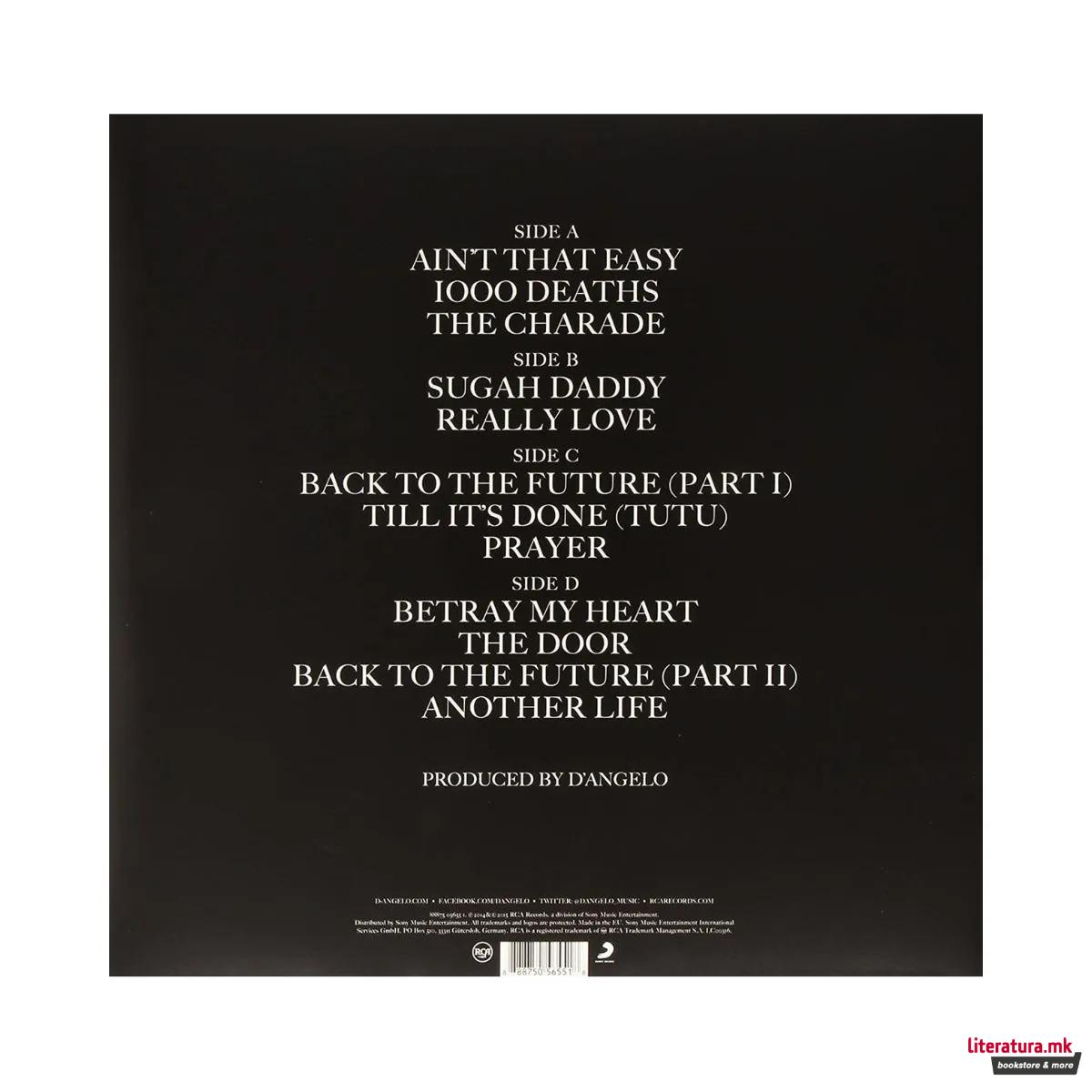 Винил, D'Angelo & The Vanguard - Black Messiah (2014), +mp3 download code
