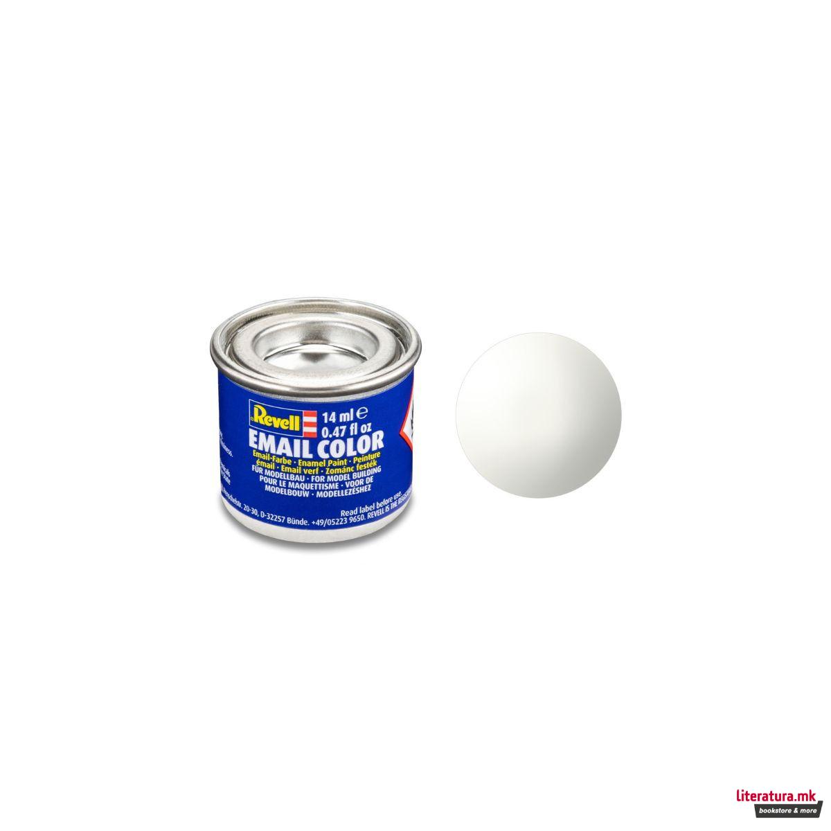 Боја за макета, Email Color White - сјајна, 14ml