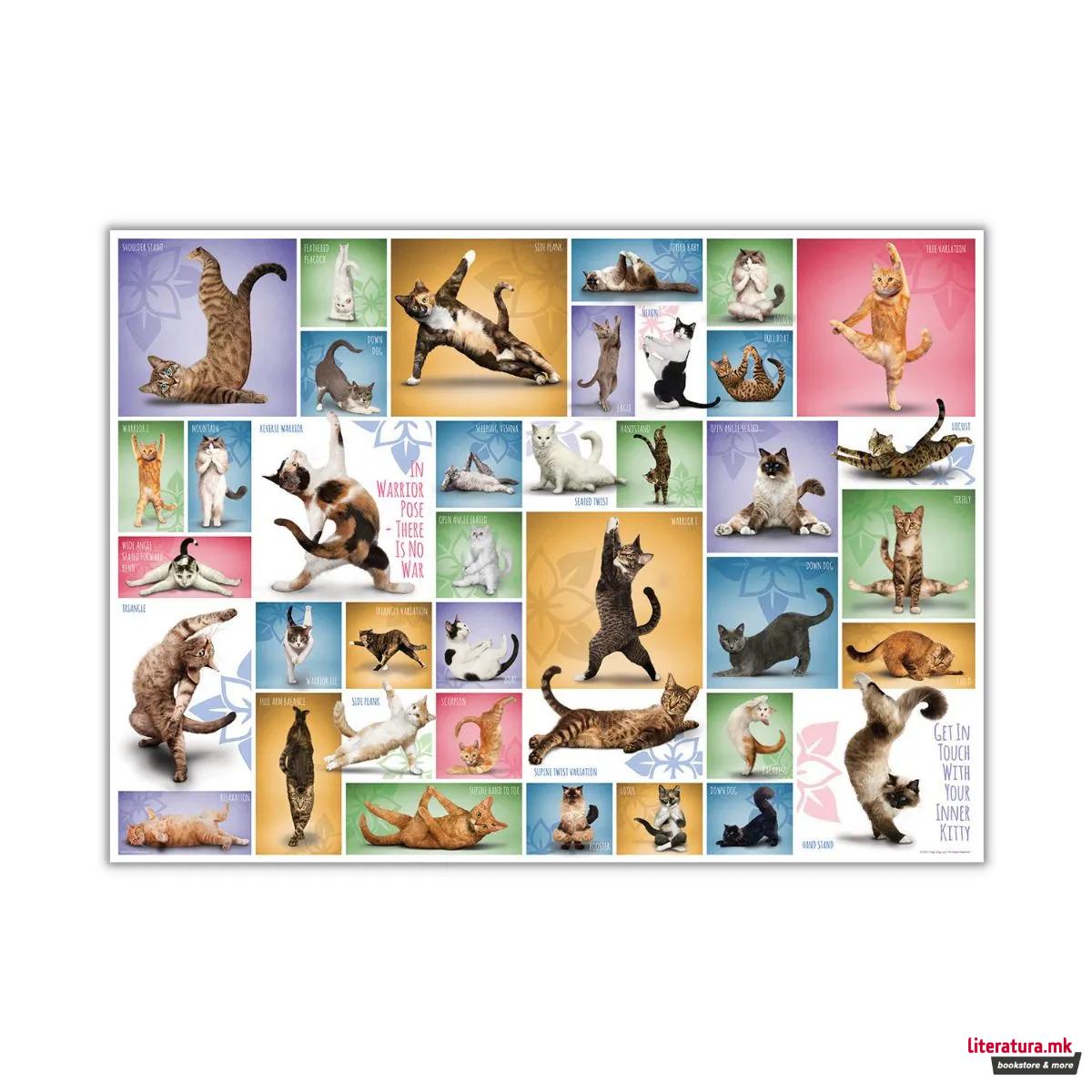 Сложувалка, Yoga Cats, 1000 парчиња